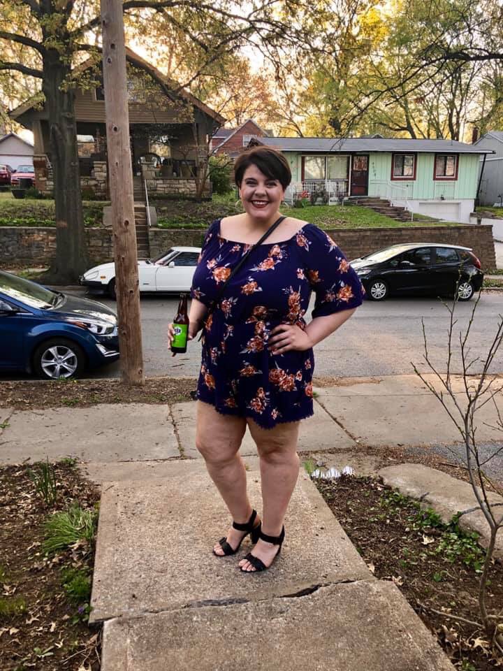 rockchalkfal's tweet photo. @ODAT_ @SheWantsTheVic Not a dress, but the closest thing I’ve got! 😉 https://t.co/5Y3UrNgUbE