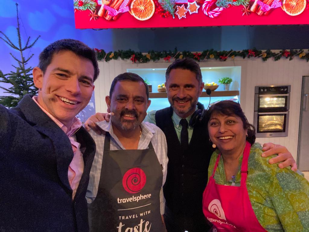 BBCGoodFoodShow's tweet image. We loved seeing @MrsTodiwala in the Big Kitchen for her @Travelsphere sponsored session! #GFSWinter
