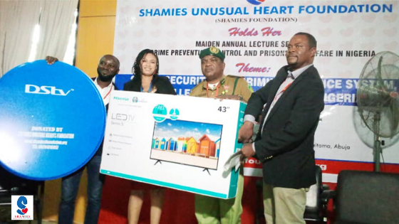 ShamiesF's tweet photo. Donation made to the Nigerian Correctional Center Suleja in Abuja Today.
#shamiesunsualheartsfoundation
#maidenlectureseries
#criminaljusticesystem
#correctionalfacility
#reintegration
#nostigmatization
#maiden https://t.co/8U2OSpXUo7