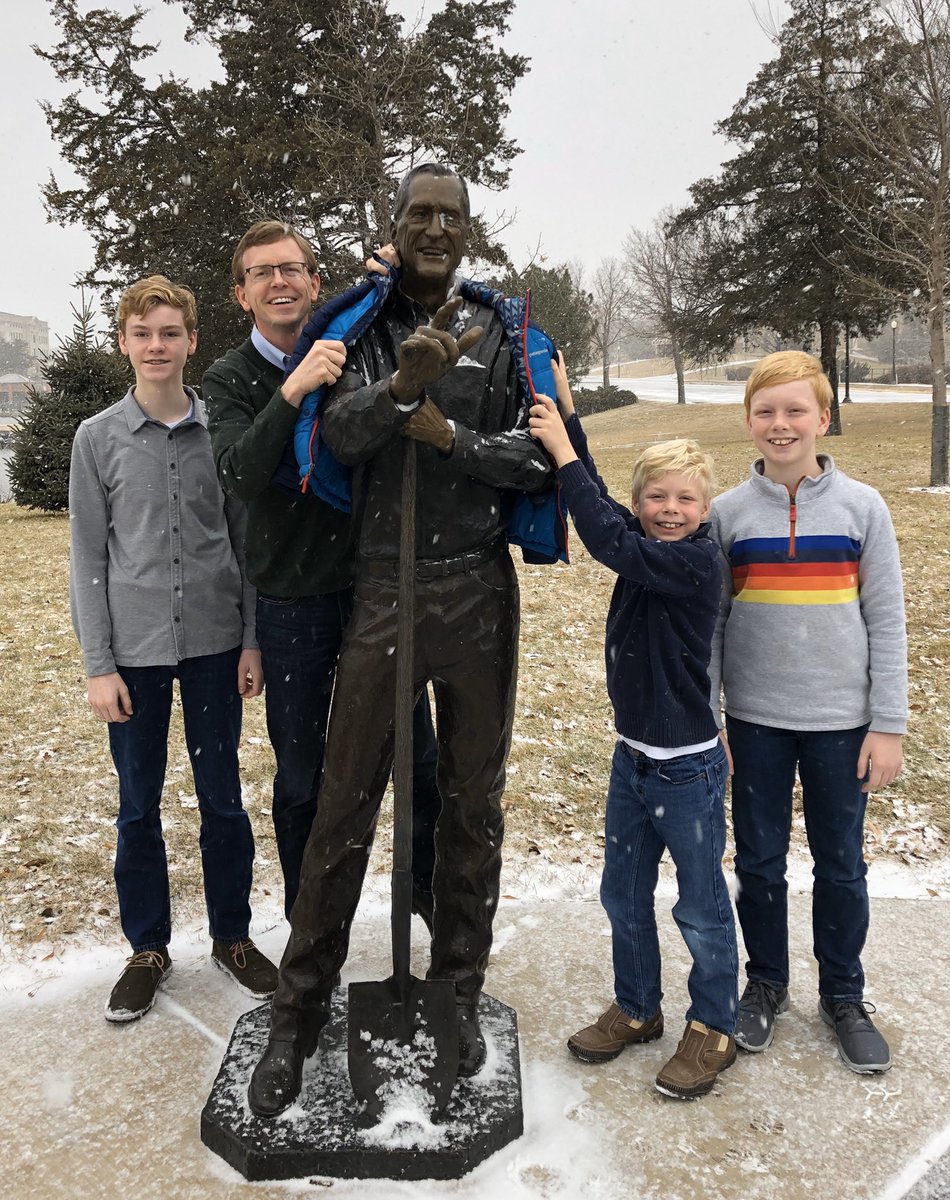 Owen thought his friend Dennis looked cold, so we stopped to help. Happy Thanksgiving!