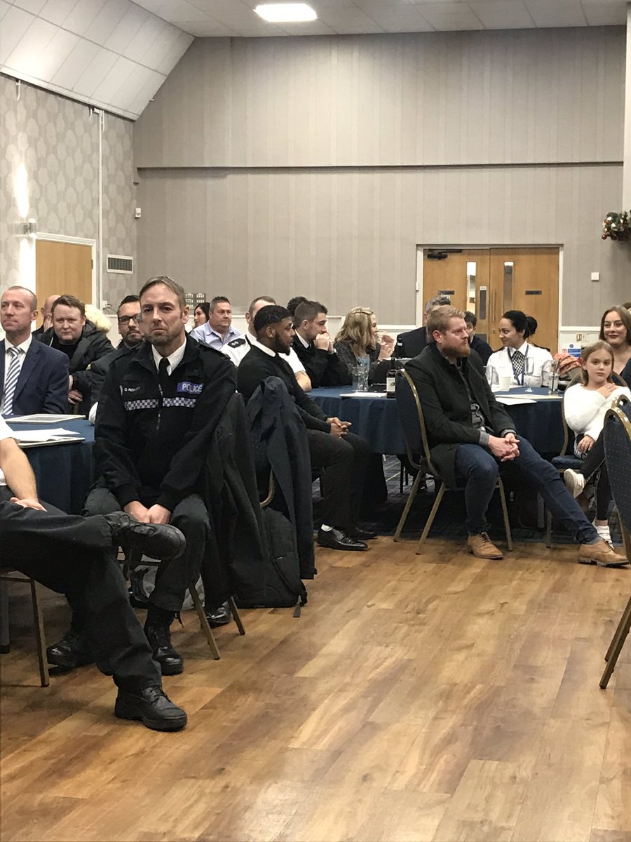 JaneBaileyWMP's tweet photo. A fantastic evening tonight at #CJSAWards, celebrating the achievements of our amazing and talented staff in #WitnessCare #Custody #NeighbourhoodJustice #Prosecutions #Offendermanagement &amp; #trafficinvestigations, all working together to keep the community safe #proudofyouall https://t.co/ZSTTPCrvig