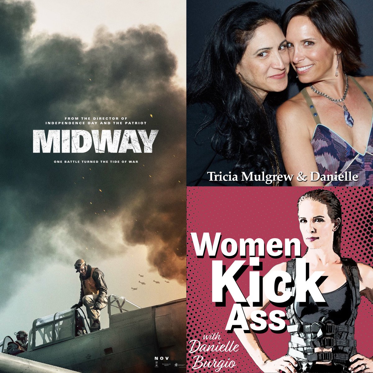#TriciaMulgrew, Visual Effects Producer of recently released @midwaymovie, speaks w/ @daniburgio1111 shares about her prolific career on the latest episode of the #WomenKickASS Podcast.

directory.libsyn.com/episode/index/…

Produced by @jhammondc

#WomenInFilm #DanielleBurgio