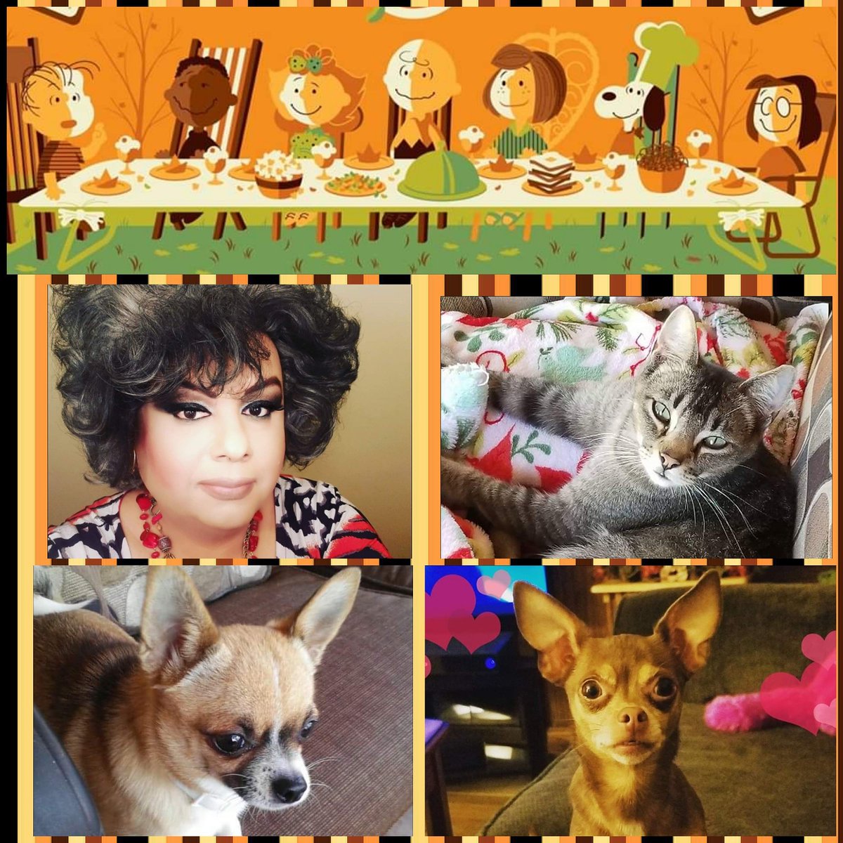 AthenaVanDoren's tweet photo. Happy Thanksgiving from my family to yours ! https://t.co/jLO4d7Hotj