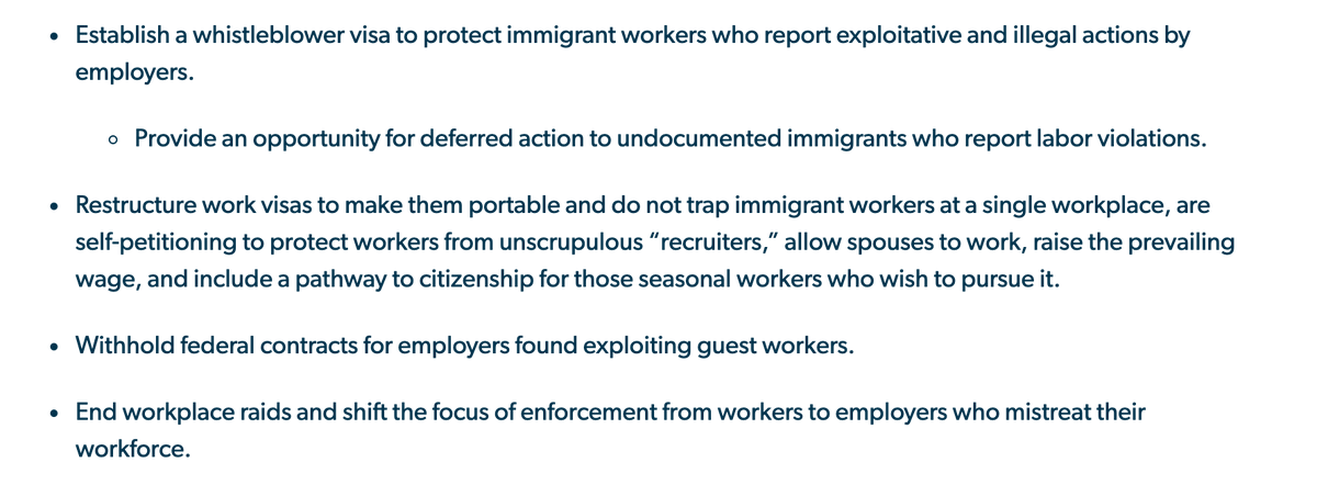 He will ensure justice for farmworkers--making sure they are paid a living wage and have workplace protections. The average farmworker makes $10/hour for backbreaking work in brutal heat, working for 10 or more hours with no overtime pay due to racist exclusions in labor law.