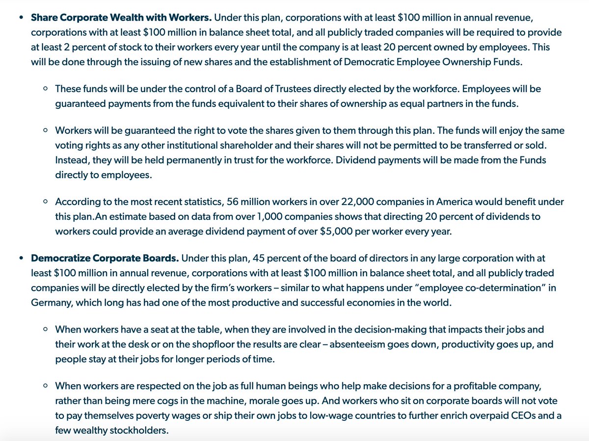 And  @BernieSanders will ensure justice for the workers who serve our food. He'll raise the minimum wage to $15/hr and end the tipped minimum wage. He'll guarantee workers the right to join a union, and address the rampant sexual harassment in the food service industry.