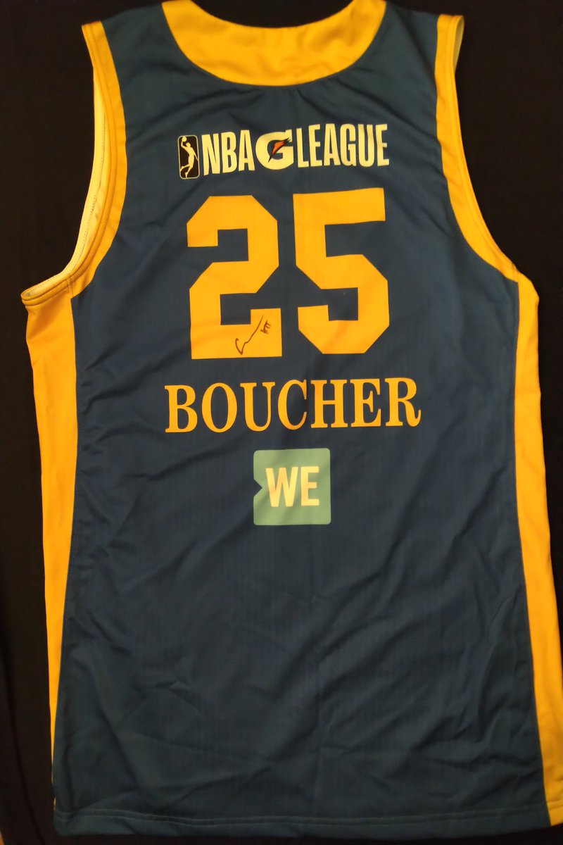 McRoberts416's tweet photo. Gotta love Alumni Night!  

Thank you @chrisboucher and @MalcMili13 (and congrats Malcolm on the career high last night). @Raptors905  #Game1worn #Degrassi https://t.co/VJzlYb07lO