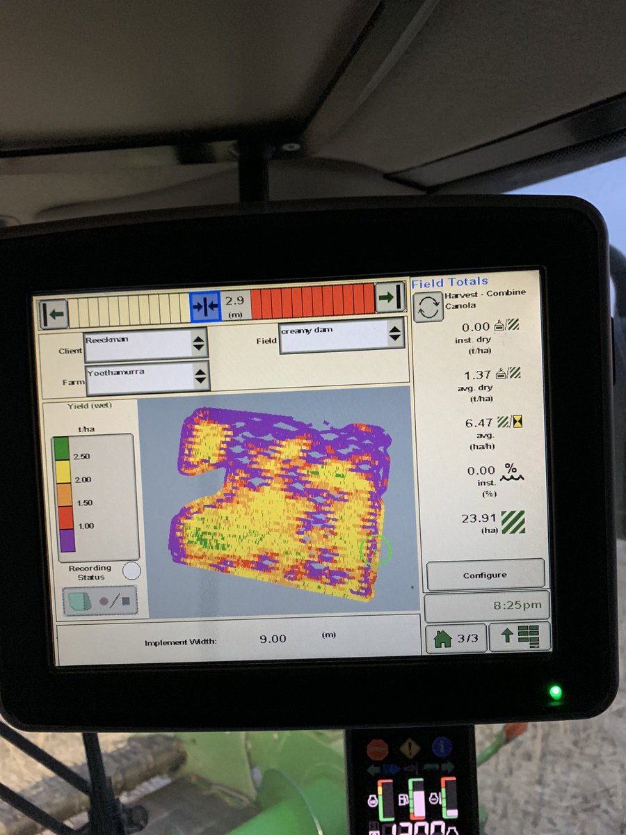 It’s not a tree friendly year for Canola.Crop pretty decent away from them.