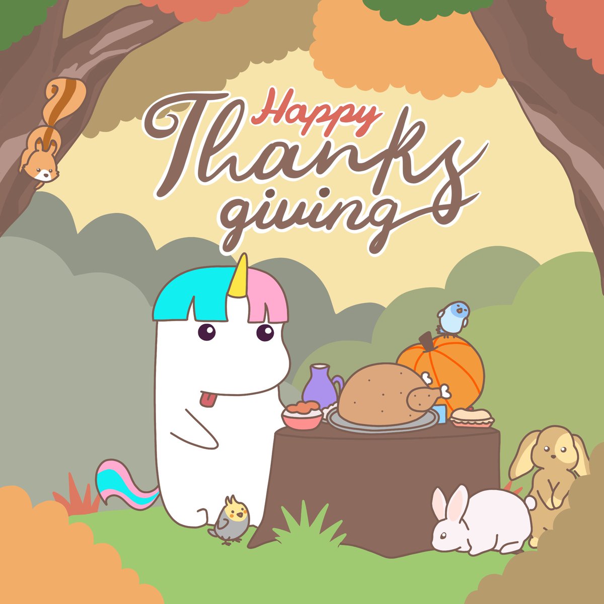 Rbandfriends's tweet photo. There is always something to be thankful for. Happy Thanksgiving day!
.
.
.
#rbandfriends #thanksgiving #digitalart https://t.co/51UaJPVasJ
