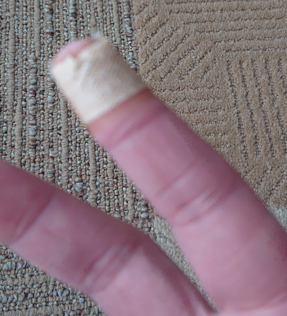 マスカルポーネ 現代人にとって 右手の人差し指をケガすることは致命傷である スマホは打てないし なにより生体反応しないので いちいちパターン入力しないとダメ 苦痛 人差し指 絆創膏 T Co 2hxczzflhg Twitter