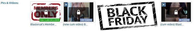 ???? During #Blackfriday all my videos on #chaturbate are 60% discounted!  Now visit my profile and buy