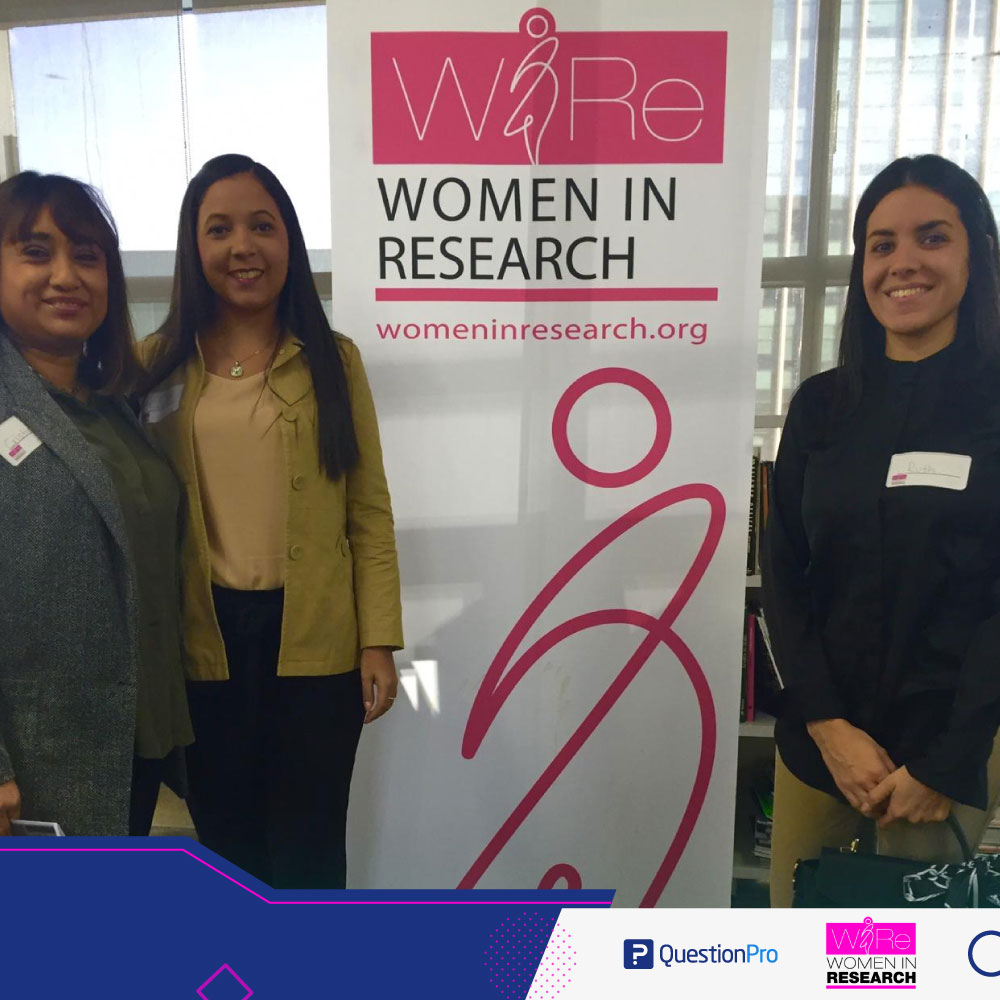 Las #InsightWomen de QuestionPro ya están listas para todo lo que se viene en #WIRe 💪 Si estás en el evento, ¡no dudes en acercarte!

#WomenInResearch #GenderEquality #CrossingBoundaries