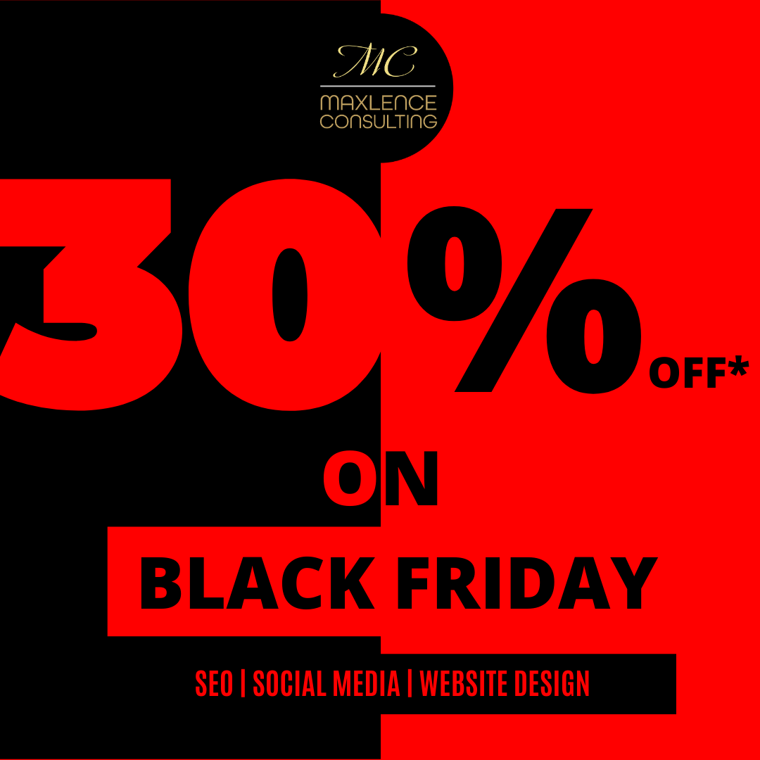 connectmaxlence's tweet photo. Hey there!!! This Black Friday is no more Black, because its a colorful day for you and your business, as Maxlence is presenting you such an offer, which you cannot deny.
#digitalmarketingagency #Australia #seo #smo #design #websitedevelopment #webdesign https://t.co/FbElo561GN