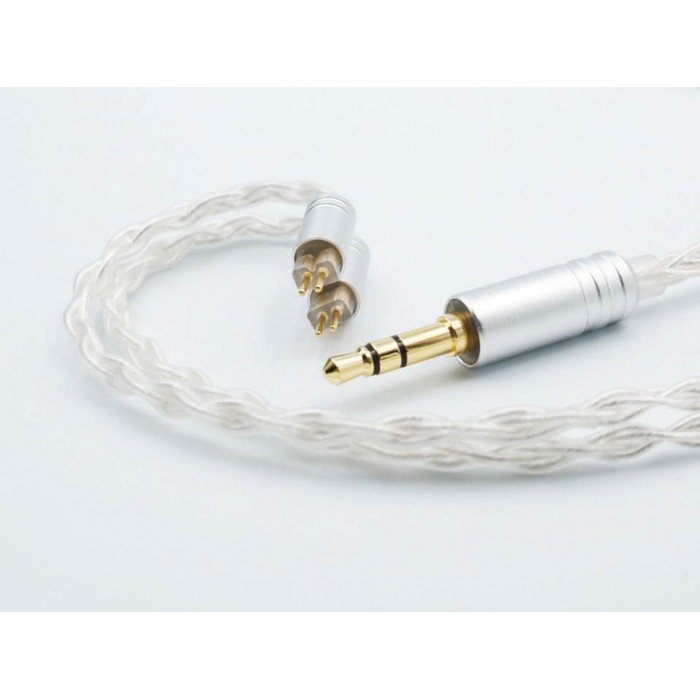 PenonAudio's tweet photo. Tansio Mirai 2pin 0.78mm銀メッキIEMケーブル
8ストランドの銀メッキ無酸素銅（0.06 * 25コア）
フルメタルの高品位プラグイン
日本の千住鉛フリー銀はんだワイヤはんだ付け
TSMR5 TSMR-6に適しています
コネクタ：2ピン0.78mm
プラグ：3.5mm
https://t.co/1noQLpTPEm
#TANSIO https://t.co/9tl7xDn11y