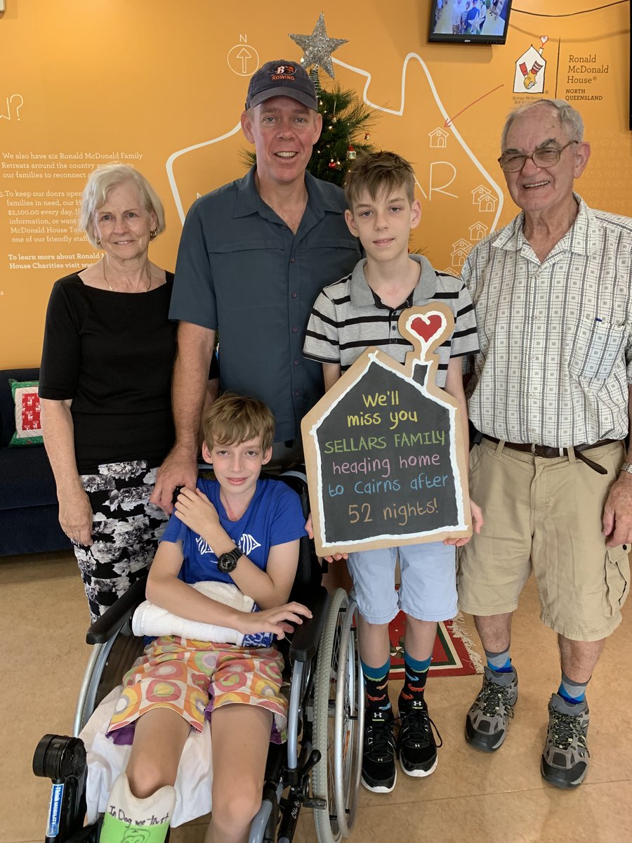 #FeelGoodFriday After a lengthy recovery, David gets to take his boys home. 💞 #KeepingFamiliesClose