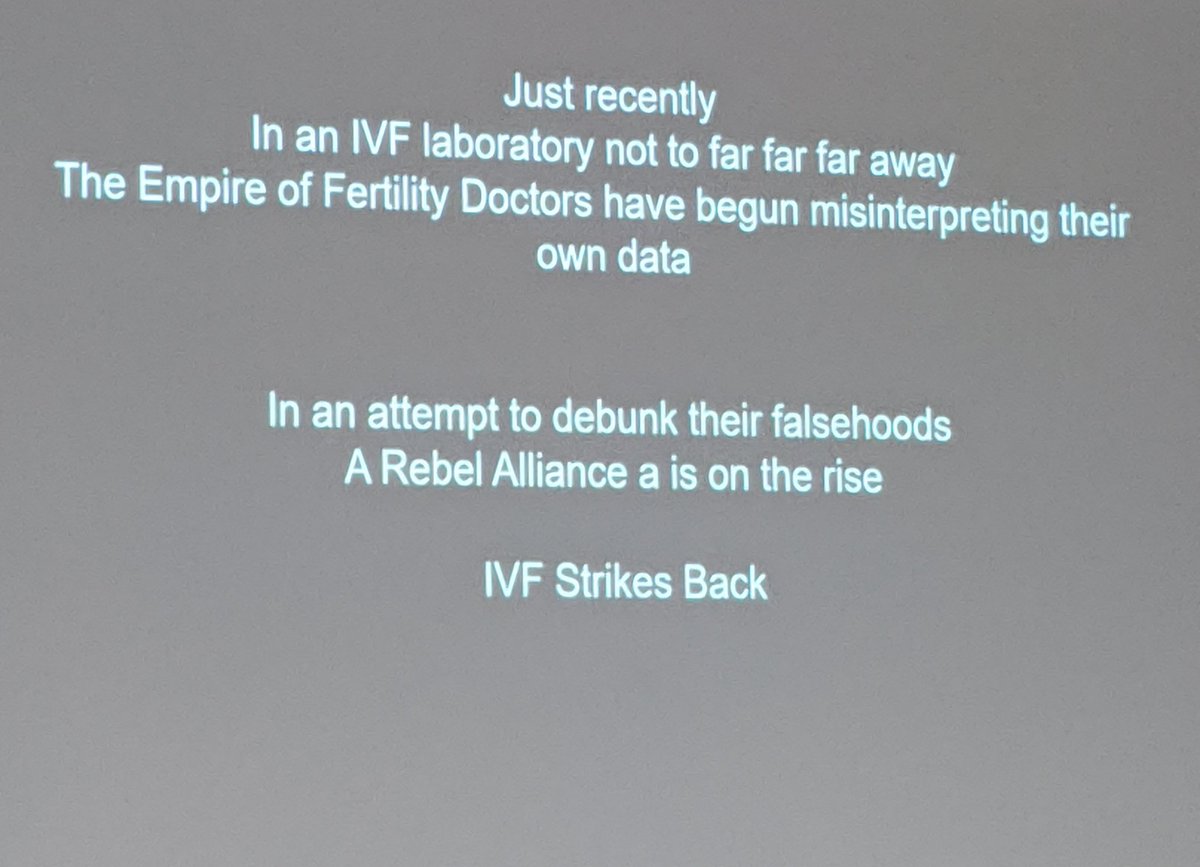 Cecilia Sjoblom from Westmead Fertility Clinic advocates for more IVF (which has the natural selection barrier for sperm) as opposed to the highly implemented ICSI (whereby the sperm is picked up and injected into the egg). IVF has better fertilisation outcomes across age ranges!