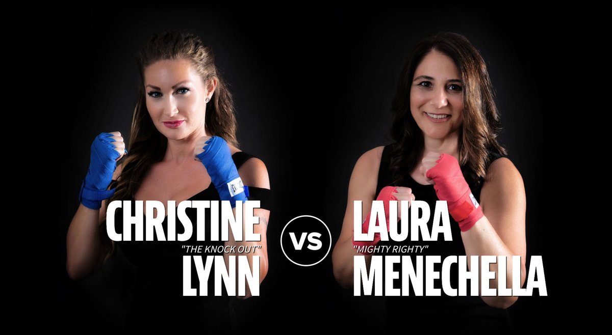 Can the “Mighty Righty” deliver the wake-up call or will "The Knock Out" ring true to her name?

CHRISTINE "THE KNOCK OUT" LYNN
vs.
LAURA "MIGHTY RIGHTY" MENECHELLA

pearlgloves.ca/fightcard#Chri…