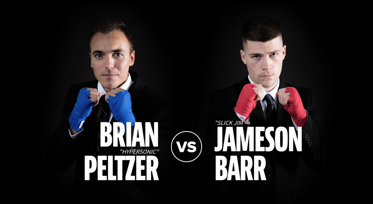 Does "Slick Jim" have the speed to evade a "Hypersonic" assault? Don’t blink on this one!

BRIAN "HYPERSONIC" PELTZER
vs
"SLICK JIM" JAMESON BARR

pearlgloves.ca/fightcard#Bria…