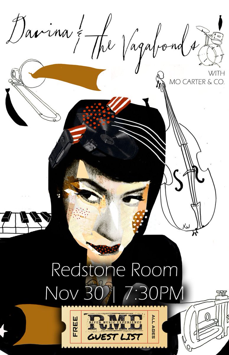 CommonChordQC's tweet photo. 🎶FREE MUSIC ALERT🎶
@DavinaVagabonds are back in the #RedstoneRoom this Saturday. So much more than just a blues act, DATV’s shows are filled with New Orleans charm, Memphis soul swagger, dark theatrical moments that evoke Kurt Weill, and tender gospel passages.
See you there! https://t.co/I6HWk0eTpa