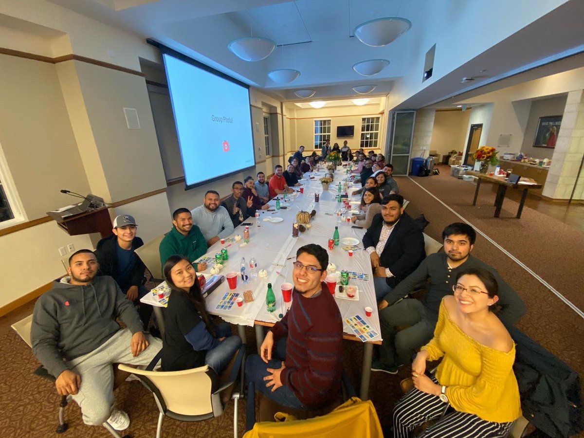 shpeUTD's tweet photo. “Happy Thanksgiving Familia,

We hope all of you enjoy this well deserved break. We would like to take this opportunity to say that we are thankful for all of you. Thank you for your continuous support and attendance!” 
- Lizbeth, our Secretary

#shpe #shpeutd #shperegion5 https://t.co/qFua5Hrr9A