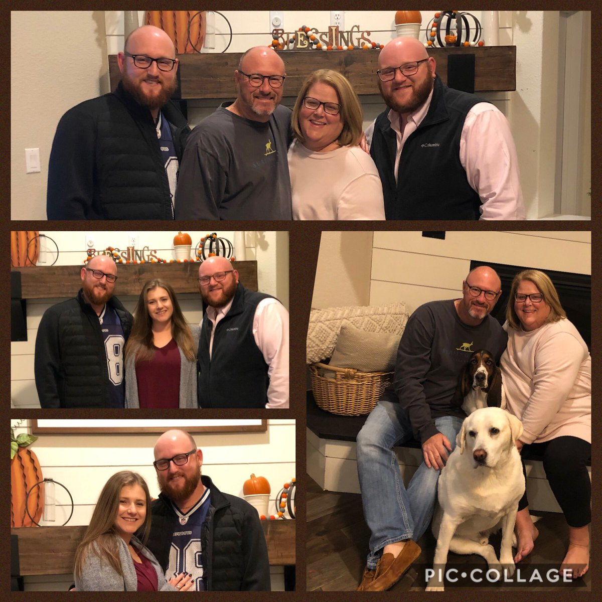 Happy Thanksgiving!  Missing Meagan and Isaiah but thankful for this family of mine and our WSE family!  Blessings to all! #thewildcatway