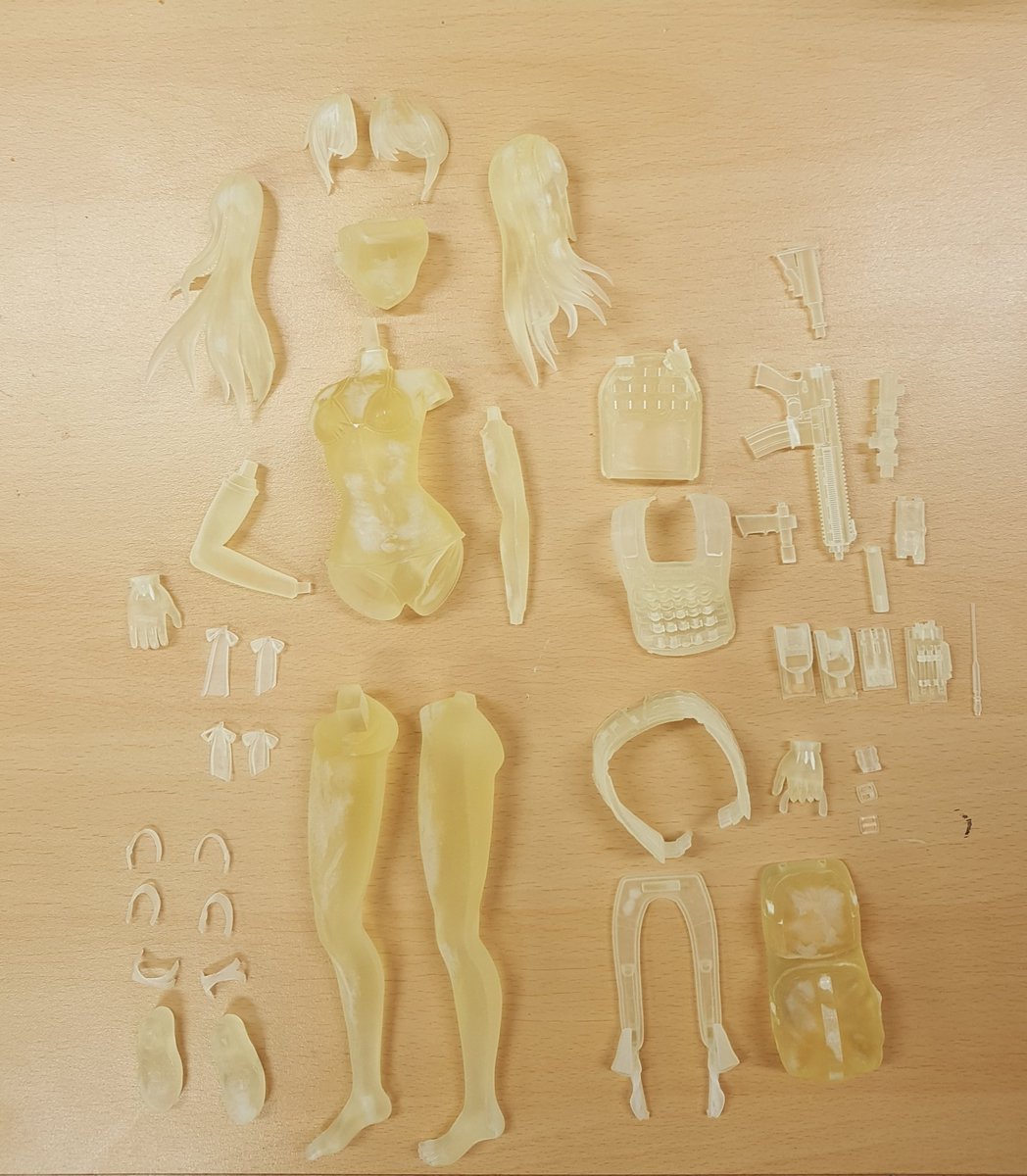 Redhunter81's tweet photo. 1/7 Delta少女 Sunny (230mm)
MJP3600 outputs.
#delta少女 #3dmodeling #3dprinting #figure #3dfigure #characterfigure #zbrush https://t.co/WwFGOGrHjB