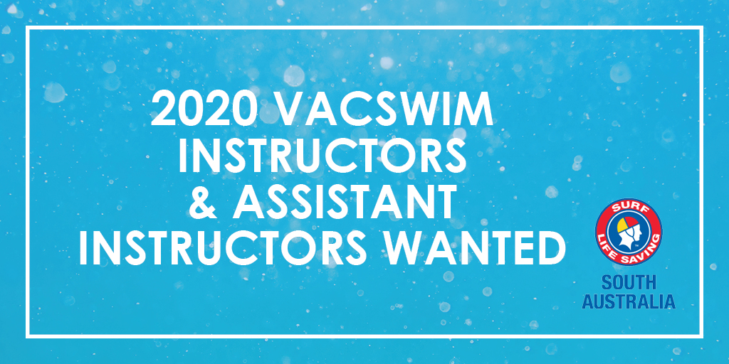 VACSWIM_SA's tweet image. Surf Life Saving SA is looking for Instructors and Assistant Instructors for their 2020 Vacswim programs, in particular, the stunning coastal towns of Point Turton, Edithburgh and Stansbury in York Peninsula!

Apply directly to @SurfLifeSA here &amp;gt;&amp;gt;&amp;gt; surflifesavingsa.com.au/careers