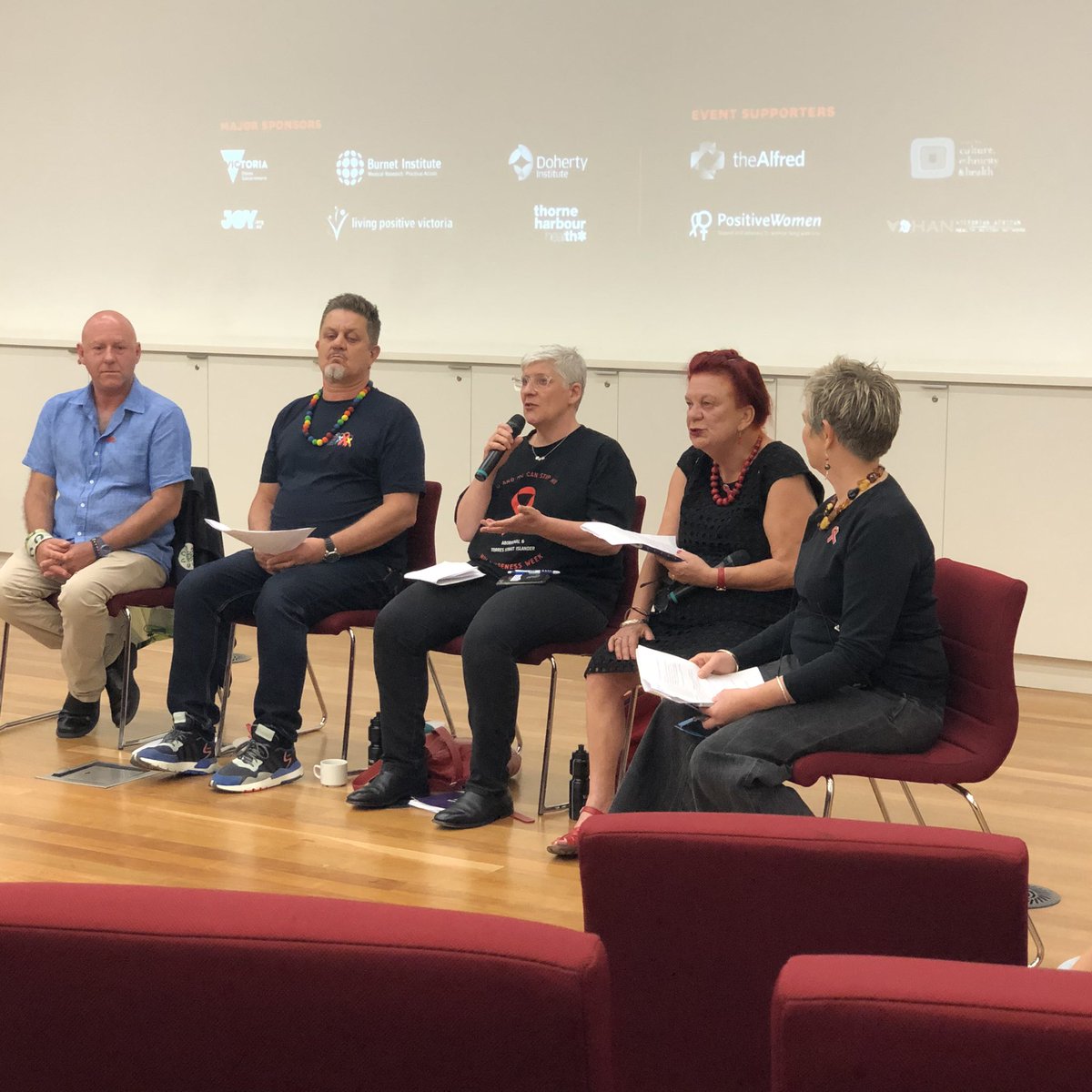 “We need to get the word out there to regional communities about PEP and PrEP - they need to more access” Ann <a href="/VACCHO_org/">VACCHO</a> offers a final thought at today’s #WorldAIDSDay2019 community forum <a href="/TheDohertyInst/">Doherty Institute</a>