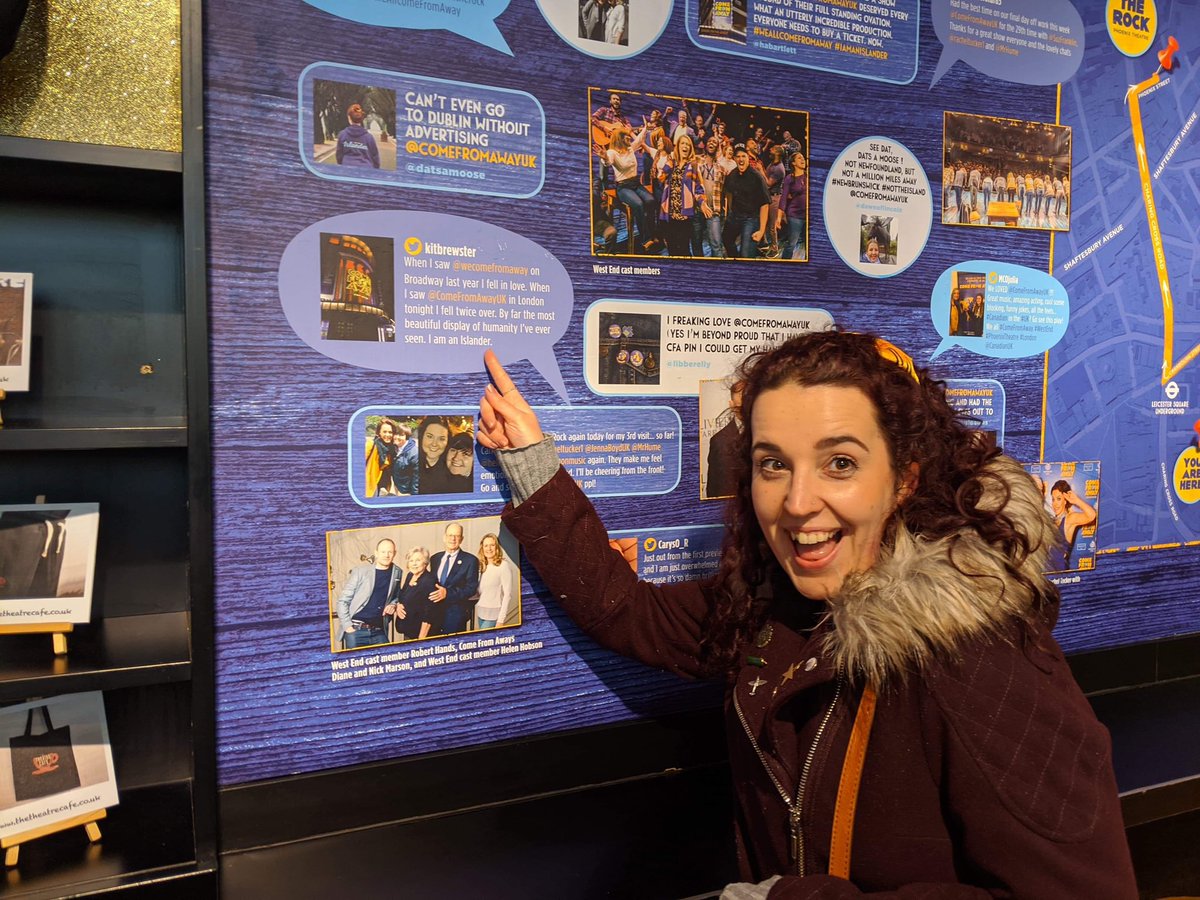 ALSO. Found my <a href="/ComeFromAwayUK/">Come From Away UK</a> tweet at <a href="/thetheatrecafe/">The Theatre Cafe</a>!! How exciting!!!