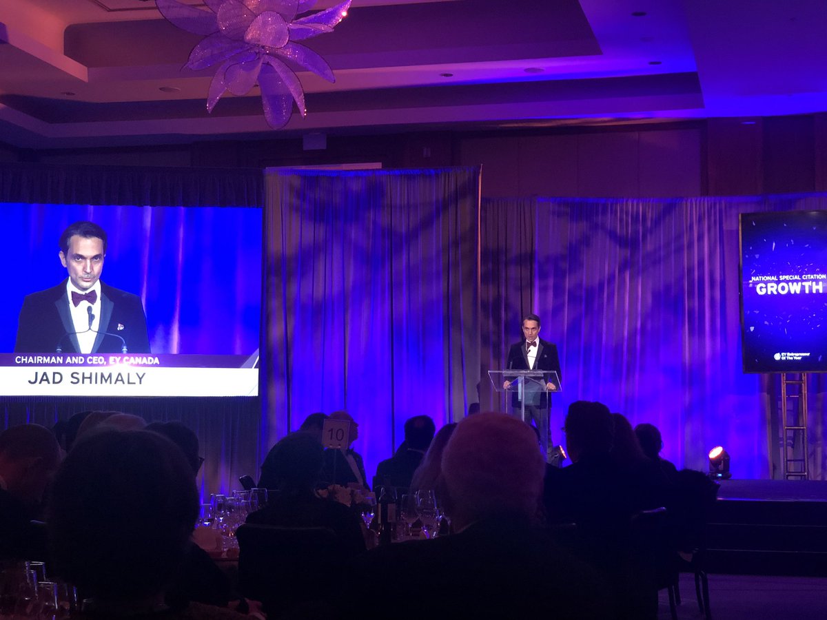Jad Shimaly, EY Canada Chairman and CEO, speaks to what Canadian #entrepreneurs and business leaders can accomplish when they constantly innovate and break boundaries. #EOYCanada