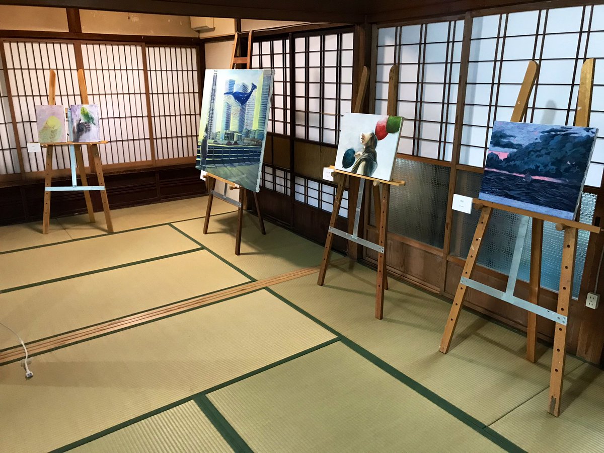 「パラダイム展」10:30から始まりました😊ぜひお越しください！
