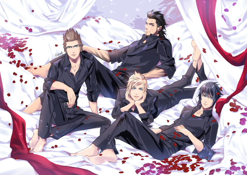 「おめでとうございます
#FF15発売3周年記念祭 #HBDff15 」|ひのえのイラスト