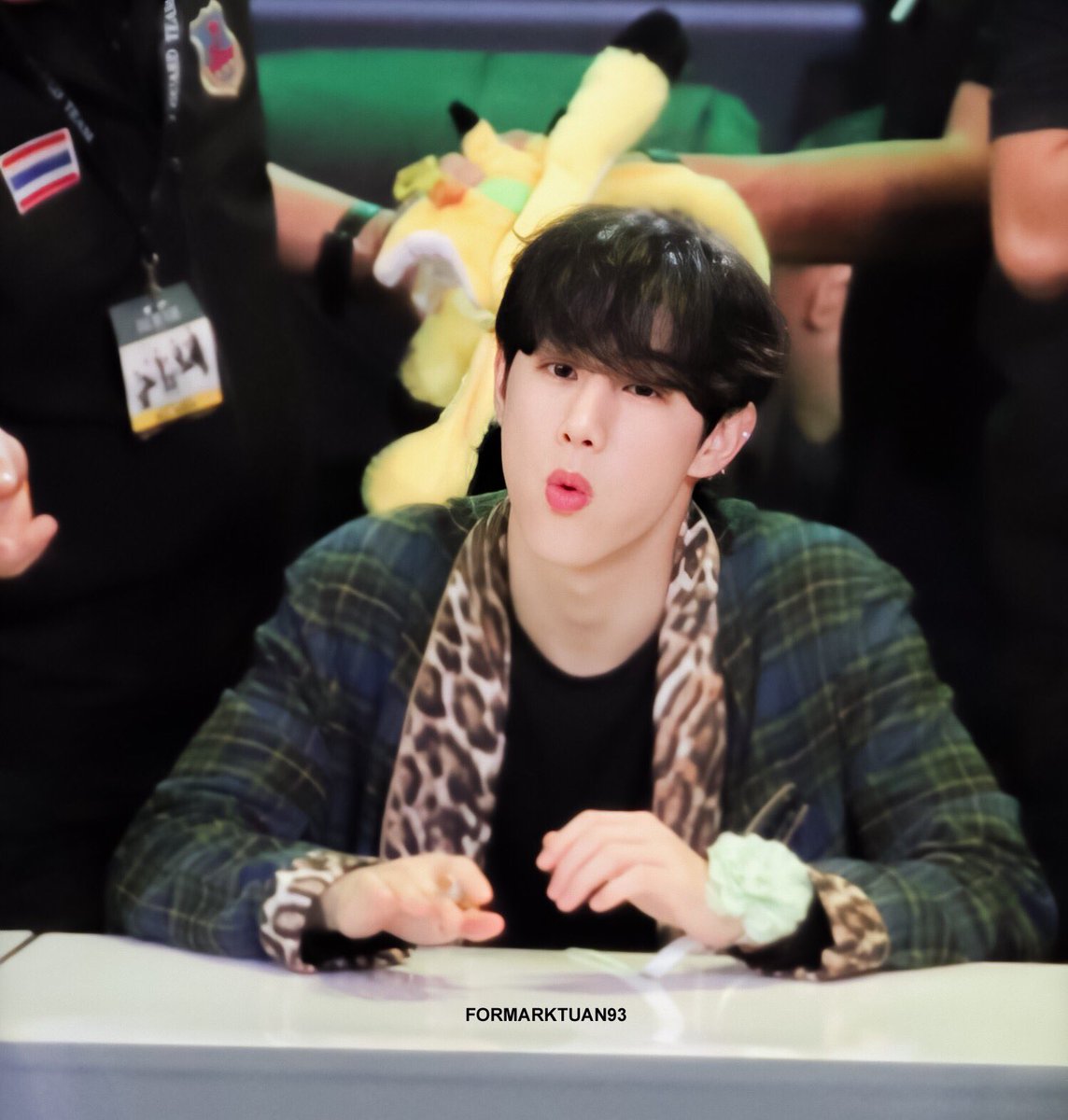 191127 น่ารักที่สุดในใจเรา 💕 @mtuan93 
#Mark #MarkTuan #마크 
#GOT7  
#ShopeexGOT7
#ShopeexGOT7CallMyNameFansign