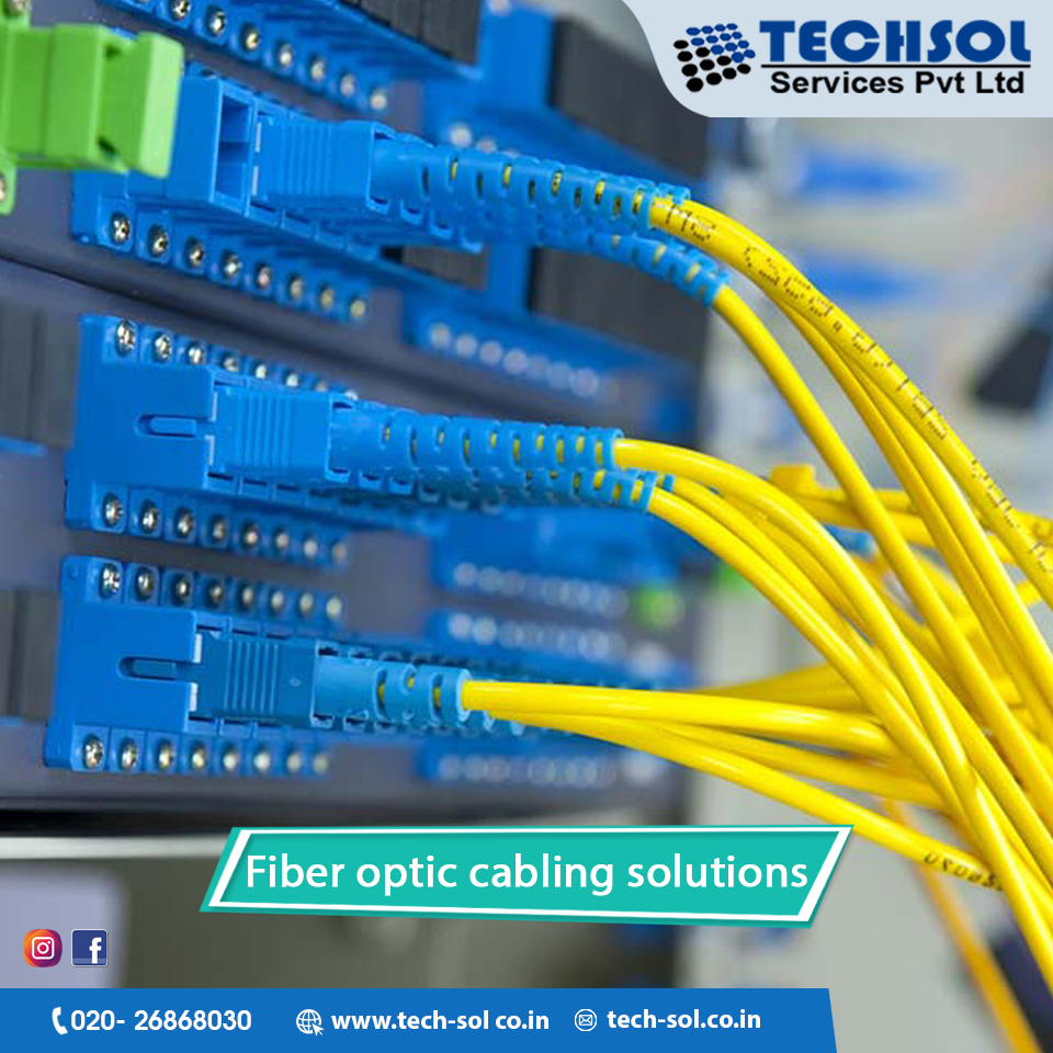 TechSolService1's tweet image. Fibre optic cable allows network builders to divide their network into smaller service areas that prevent large numbers of customers from being affected in an outage. 
For More Info  &amp;amp; Quotation
Call Us On 020 26868030
tech-sol.in
 #techsol #BusinessSolutionProvider