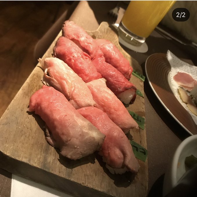 肉寿司のtwitterイラスト検索結果 古い順