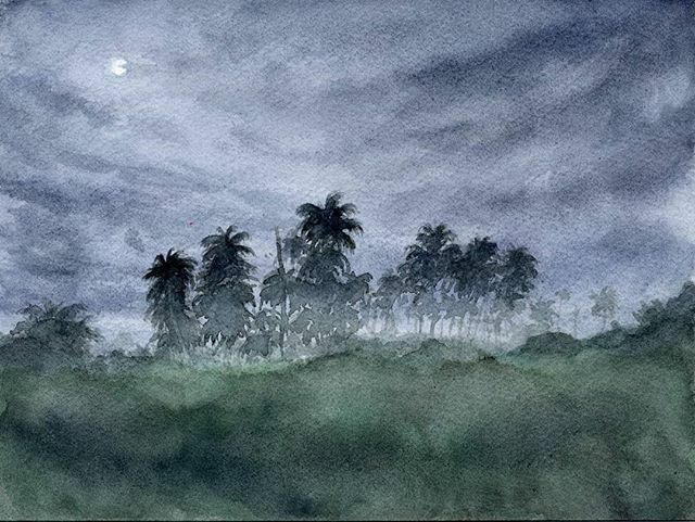 ashingbrian's tweet photo. "Tropical Nocturne"
#art #landscapeart #landscape #trinidad #trees #plants #botanical #painting #countryside #nighttime #nocturne #coconut #forest #tropical https://t.co/BG012TeEuA https://t.co/1IKszecRkm