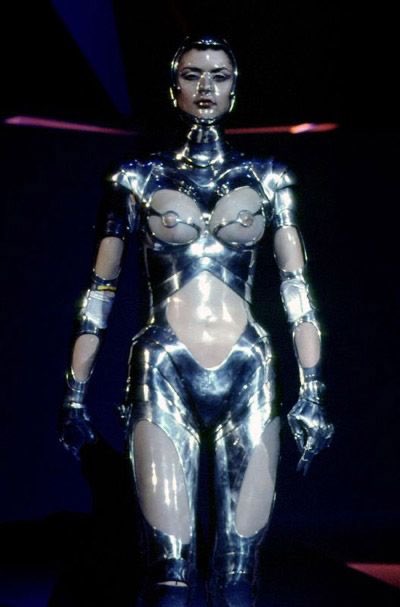 northstardoll's tweet image. robot suit by thierry mugler, 1995