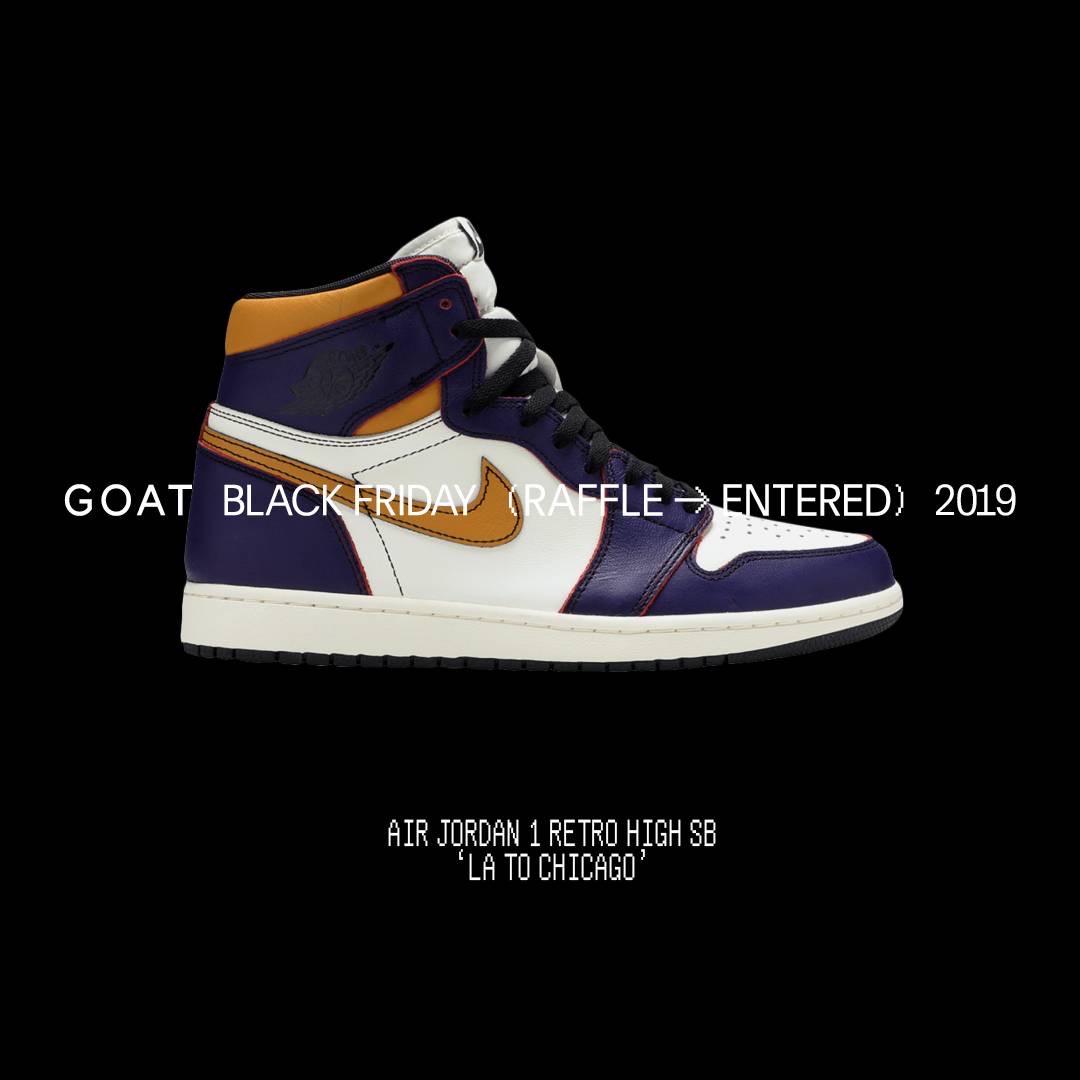 Enter the #GOATBlackFriday raffle for a chance to win sneakers, credit and other exclusive prizes. goat.app.link/eFx2ucw0l1