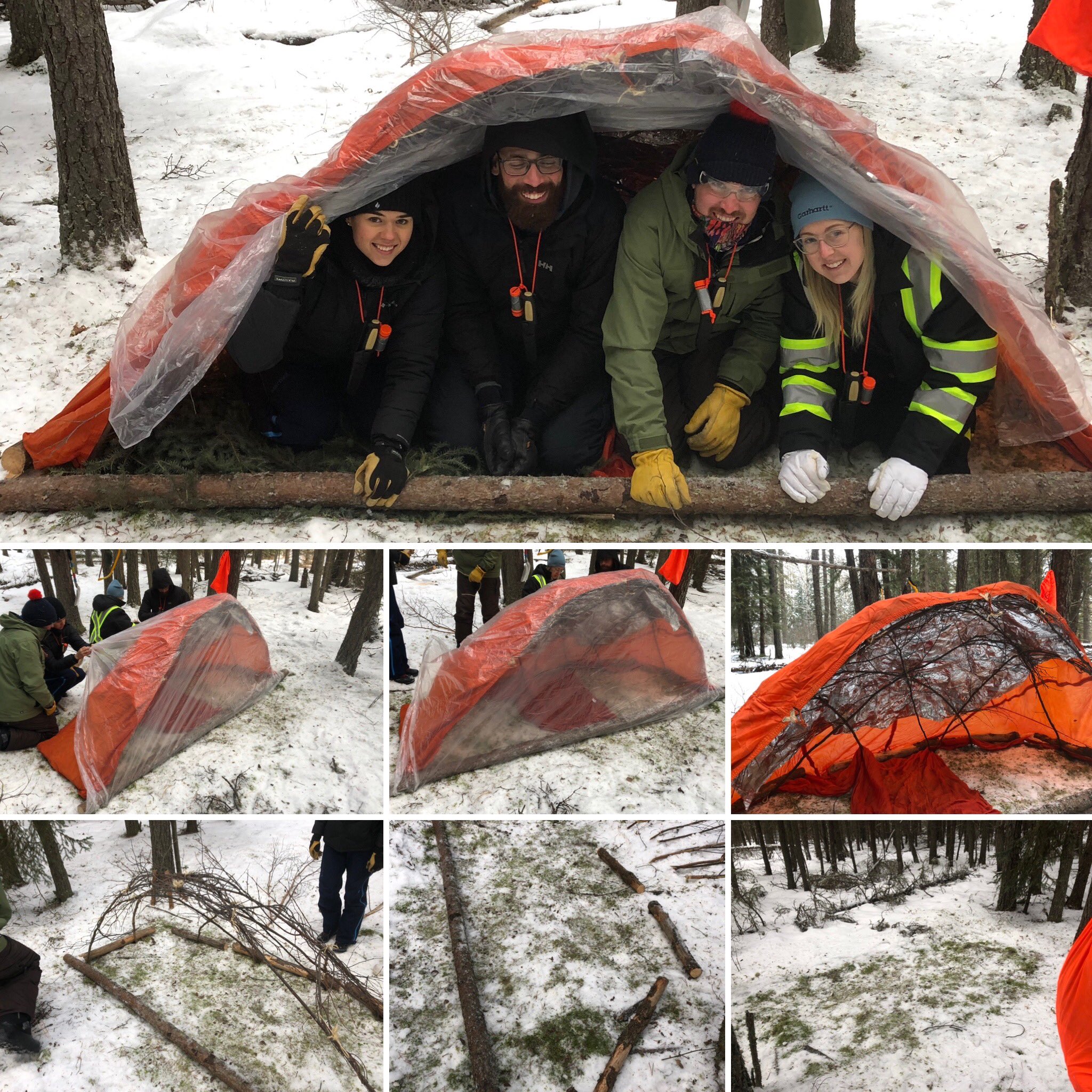 Bruce Zawalsky 🇨🇦 (he/him) on X: Building a Single Super Shelter today  in Northern Saskatchewan while conducting a Winter Field Session #survival # bushcraft #outdoors #bushcraftshelter #outdoorlearning   / X