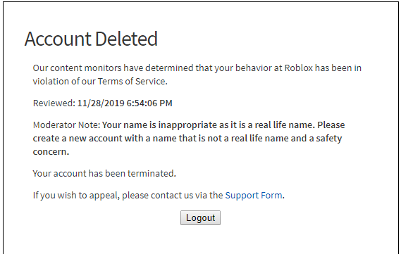 Fave בטוויטר So I Exposed A Rare Username Trick Today And Now Roblox Is Banning People For Trying It Im Sorry - weird swirl next to name roblox