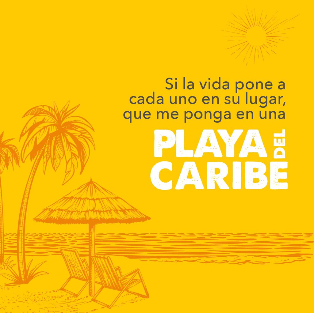 destinicocom's tweet photo. Si la vida pone a cada uno en su lugar, que me ponga en una playa del caribe 🤣🤣 #destinico #vasaviajar https://t.co/1sxIVxWSdy