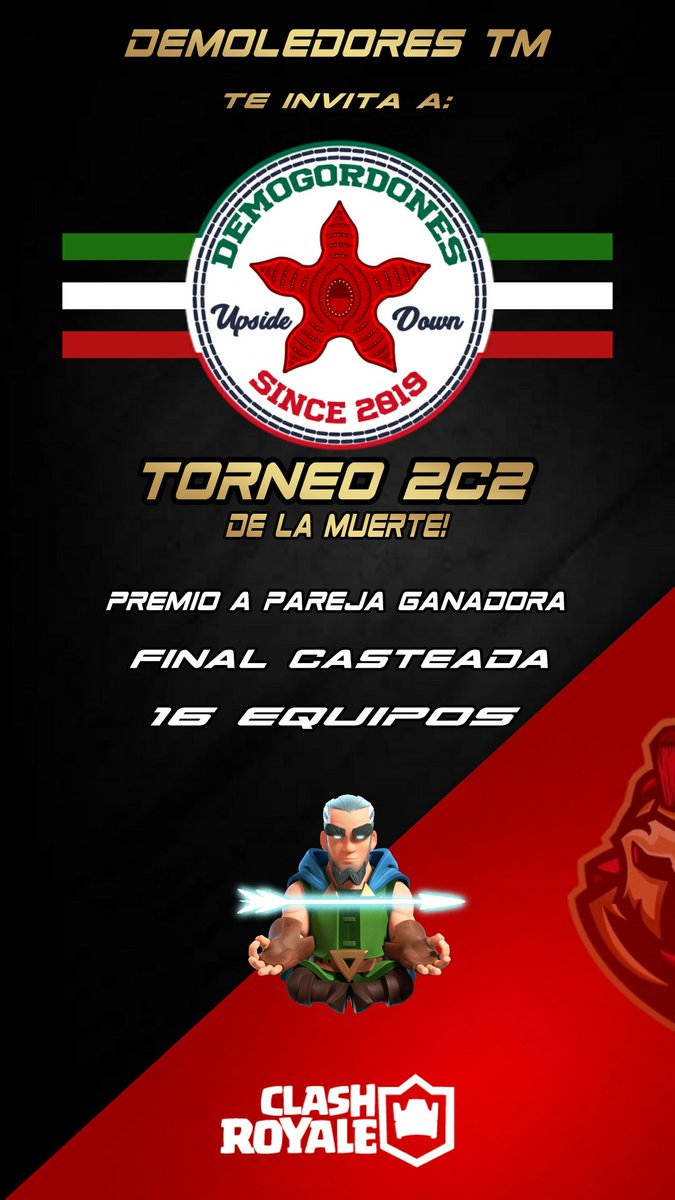 Torneo 2c2  de la muerte !
Demuestren que son la pareja más OP ,y ganen el premio en disputa!
Requisitos
⚡Ser seguidores nuestros 
⚡Seguir a nuestra caster  <a href="/Ximenita_YT/">🎀Ximena González🎀</a> (apoyen su canal de YT , excelente contenido)
⚡Mandar MD con el nombre de su equipo o jugadores
#RealGs🎮