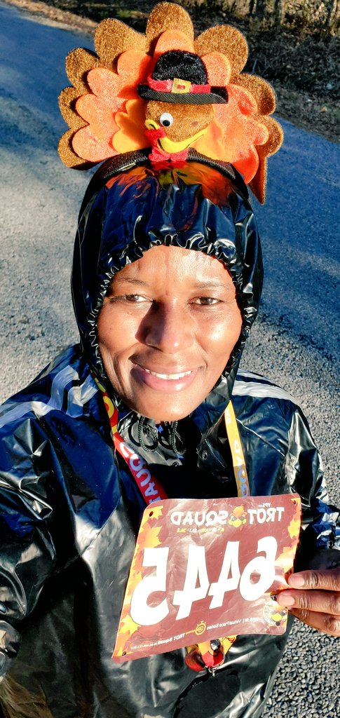 ThankfulThursday! Day 28 of #WeAreHarriet: A Beautiful Sunrise this morning I did a 5K Trot Squad Virtual Pace Series Walk. It's #SteppingforLife 5th Annual Turkey Trot Walk #Girltrek #SteppingforLife #GT100 #BlackGirlsRocks #BlackGirlMagic #TrotSquad #VirtualPaceSeries #PressOn