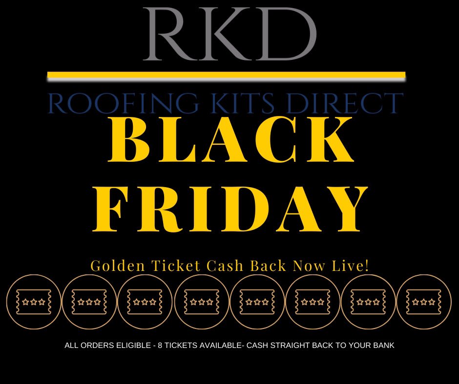 SHOP NOW roofingkitsdirect.co.uk we’re going rogue on #blackfriday and giving you some #cashback #free #roofing #roofingsupplies