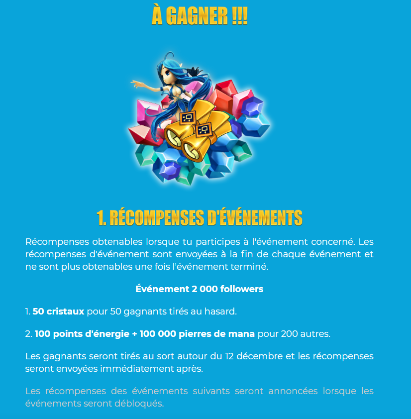 summonerswar_FR's tweet image. Il est l&apos;heure d&apos;officiellement célébrer l&apos;ouverture de notre Twitter, avec notre événement Twitter d&apos;Ascension ! Atteignez les paliers pour débloquer des événements.

Découvrez les détails dans les images ci-dessous et rendez-vous sur vyper.io/c/18945ljvul pour participer !
