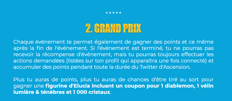 summonerswar_FR's tweet image. Il est l&apos;heure d&apos;officiellement célébrer l&apos;ouverture de notre Twitter, avec notre événement Twitter d&apos;Ascension ! Atteignez les paliers pour débloquer des événements.

Découvrez les détails dans les images ci-dessous et rendez-vous sur vyper.io/c/18945ljvul pour participer !
