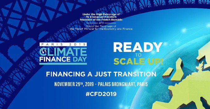 GlobalCanopy's tweet photo. Today is #ClimateFinanceDay in Paris as part of @FinforTomorrow week. Our Founder @AndrewGCP will be attending and discussing the importance of investing in Nature and The Green New Deal for nature ahead of next week's #COP25 in Madrid
#CFD2019 #GetupScaleup https://t.co/yzcO10DaOy