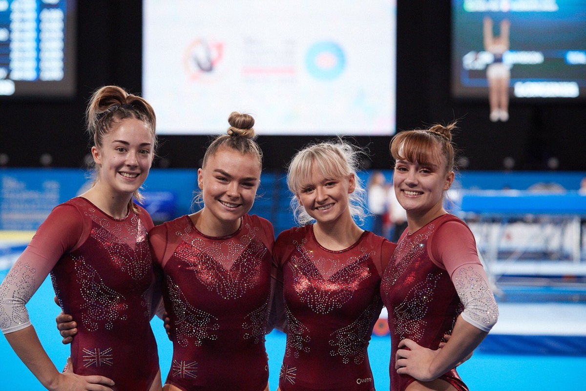 It’s GOLD 🥇
Congratulations to our incredible  women’s tumbling team who have won the 2019 World title! 🇬🇧
👏🏻👏🏻👏🏻