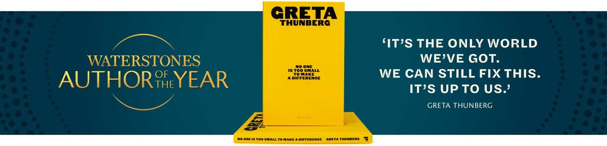 Congratulations to <a href="/Waterstones/">Waterstones</a> Author of the Year Greta Thunberg - inspiring our #ecoschools Eco Champions <a href="/NorthwoodGDST/">Northwood College for Girls</a>
