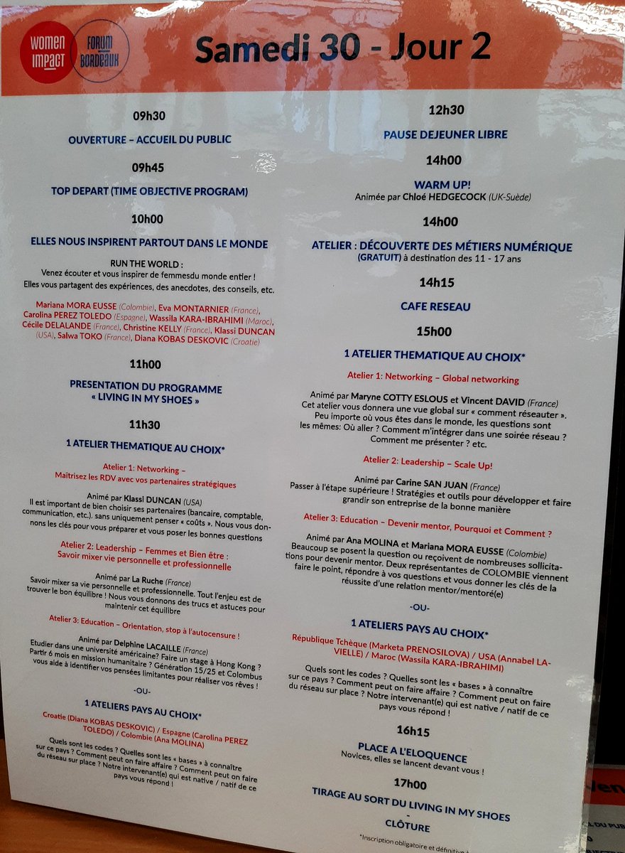 Women Impact Forum 2019 à #Bordeaux : demandez le programme ! Rdv à l'Athénée Municipal, entrée libre pour tous aujourd'hui &amp; demain :  womenimpactforum.com #WIF2019