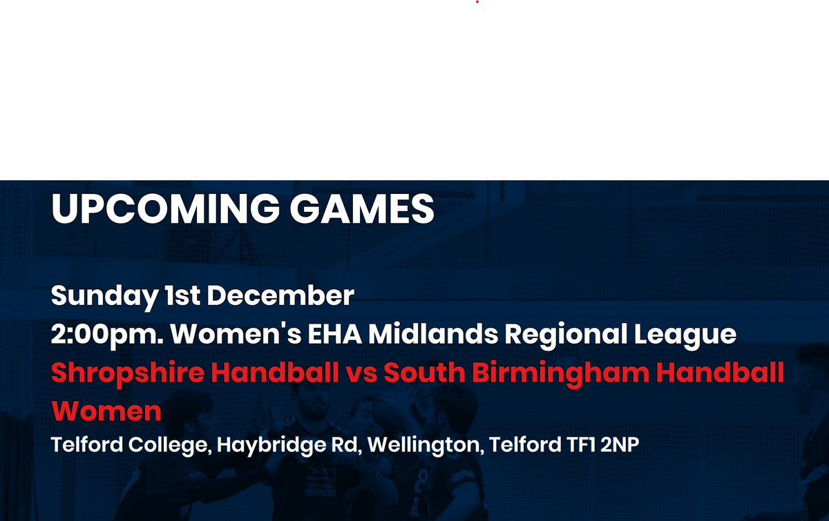 Looking forward to another tough game on Sunday vs @ShropHandball women. Should be a hard, close game!! #gobisons #wearebisons